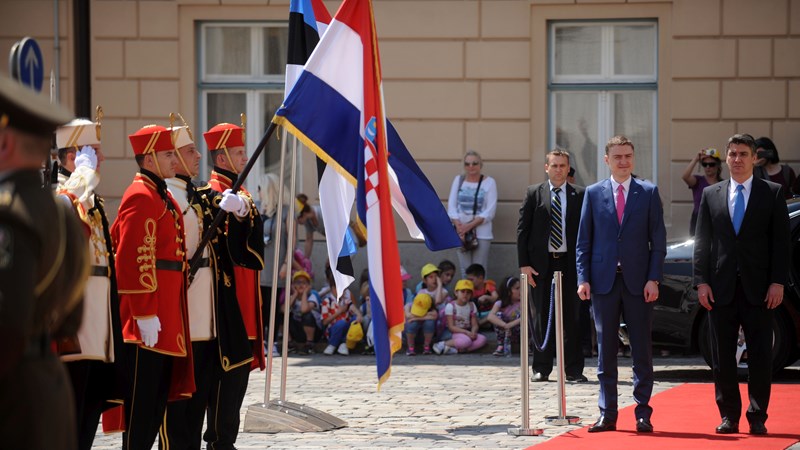 Predsjednik Vlade Milanović s Taavijem Rõivasom: Hrvatska će početkom srpnja aplicirati za članstvo u Schengenu